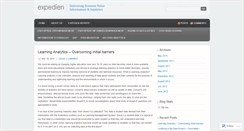 Desktop Screenshot of blog.expedien.net